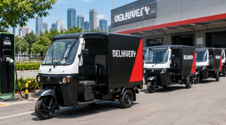 Delhivery Partners with Bajaj Auto to Accelerate EV Adoption in Delivery Fleet