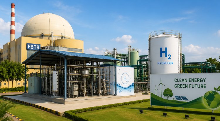 India Launches World's First Nuclear Heat-Based Hydrogen Production Plant