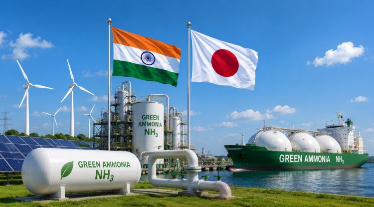 Japan Supports Import of Green Ammonia from India Through Subsidy Scheme
