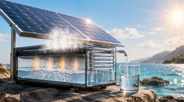 Chinese Scientists Develop Solar Technology to Turn Seawater into Fresh Water
