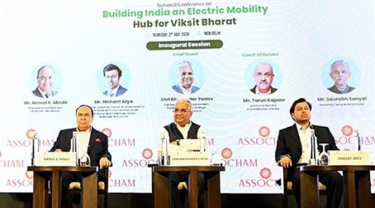 Bhupender Yadav Calls for Green Growth to Drive India's Electric Mobility Transition