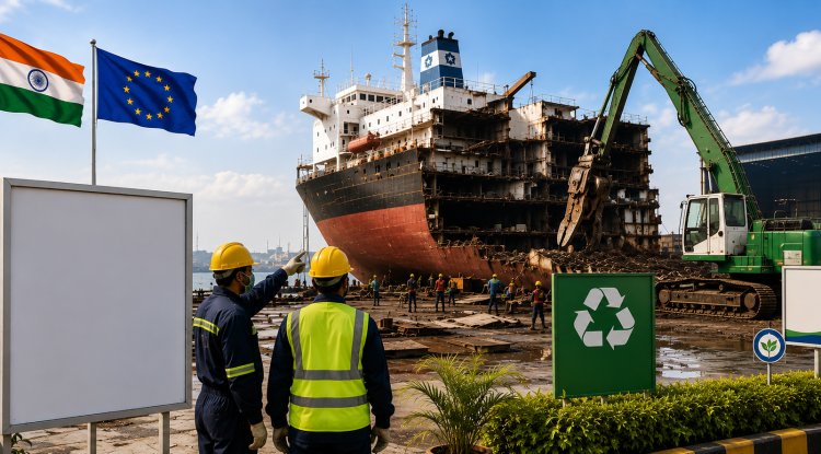 India, EU Advance Sustainable Ship Recycling Partnership with Focus on Global Standards