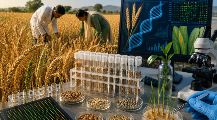 Indian Scientists Unlock Climate-Resilient Wheat Traits in Landmark Genetic Study