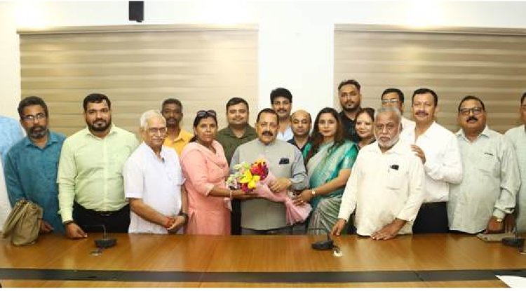 BMS Raises Employee and Pension Reform Issues During Meeting with Dr. Jitendra Singh