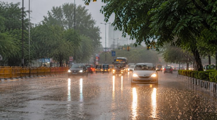 Monsoon's Intense Arrival Brings Relief and Disruption as Delhi-NCR Braces Under a Yellow Weather Alert