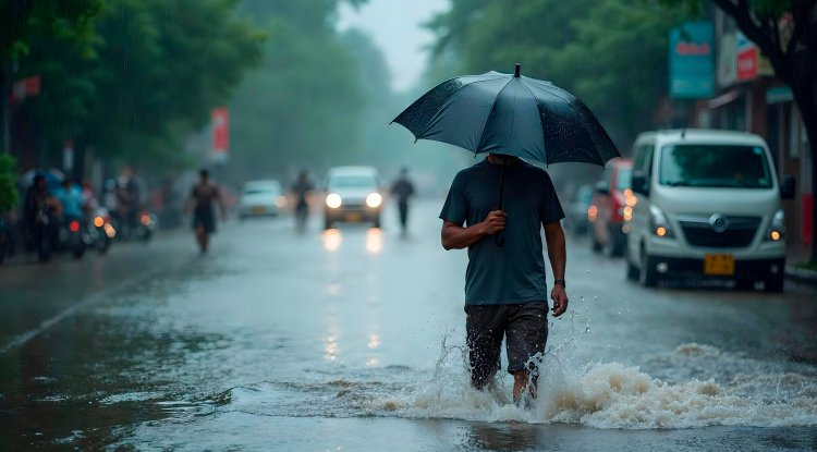 Heavy Rain Batters Delhi-NCR, Triggers Waterlogging and Traffic Disruptions