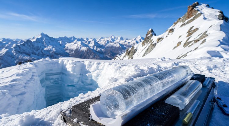 Ancient Alpine Ice Core Reveals 1,500 Years of Europe's Climate and Pollution History
